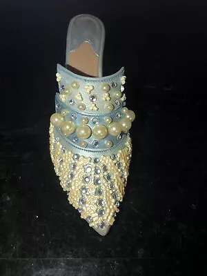 $20 • Buy Vintage Just The Right Shoe By Raine FROSTED FANTASY 1999 #25032 Signed By Raine