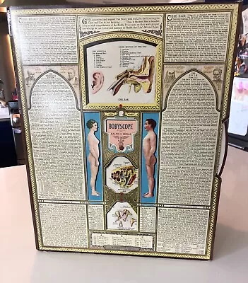 Bodyscope By Ralph H. Segal Human Anatomy Medical Chart W/Case ~ 1948 Excellent￼ • $175.95