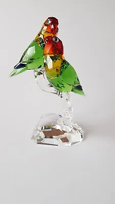 £490 • Buy Swarovski, Crystal Paradise Lovebirds, Art No: 5379552