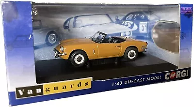 Triumph Spitfire Corgi/ Vanguard 1/43 Rare Saffron Yellow • £40