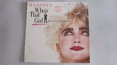 Madonna  Who's That Girl (Soundtrack)  12  LP 9256111 • £8