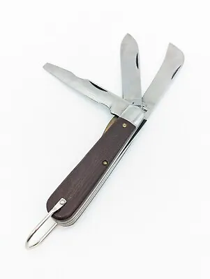 Vintage M. KLEIN & SONS 3 Blade Electrician Lineman Utility Knife MADE IN USA • $45