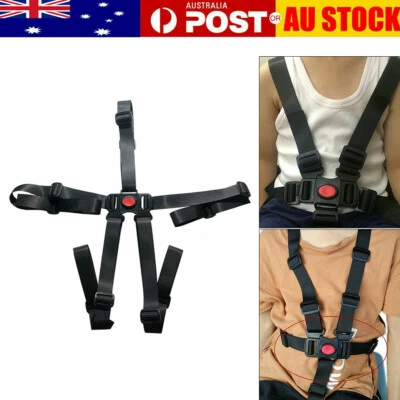 $12.86 • Buy 5 Point Car Belt High Chair Children Pram Buggy Stroller Harness Baby Safe Strap