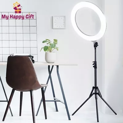 Embellir LED Ring Light Stand Tripod 19  Phone Selfie Dimmable Circle Lamp Live • $94.02