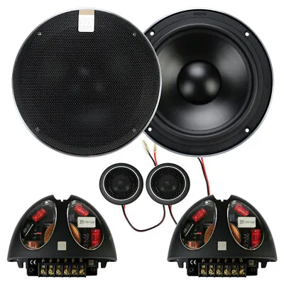 Morel Hybrid 62 6-1/2  2-Way Component Speakers 140W 4-Ohm Car Audio Comp NEW • $949