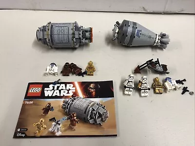 2 Sets LEGO Star Wars: Droid Escape 9490 & Droid Escape Pod 75136 • $150