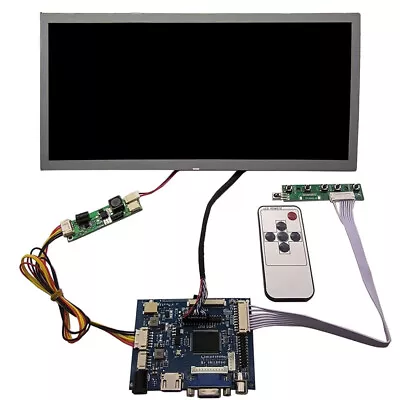 Original 12.3 Inch LQ123K1LG03 1280X480 LCD + HDMI VGA 2AV LVDS Controller Board • $59.99