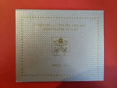 Vatican 2020 Coin Set BU 1 Cents 2 Euro 388 The Coat Of Arms Of Pope Francis I. • $89.95
