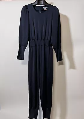 A Detacher To Be Detached FW 2012 Runway Black Jumpsuit Size 6 USA New York City • $359.99