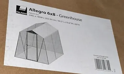 Allegro Greenhouse - 6 X 8ft.-Palram • £299.99