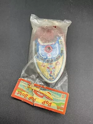 £59.61 • Buy VINTAGE 1950s POP POP BOAT TIN FINA STEAMBOAT MADE IN JAPAN ORIGINAL PACKAGE 