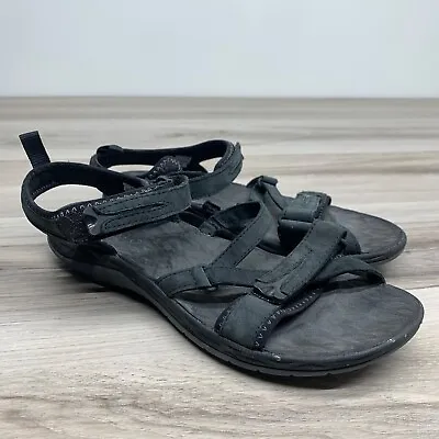 Women's Merrell Q FORM 2 Siren Strap Sandals Size 8 Black J37488 • $26.23