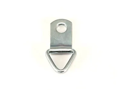 ADS - 100 SMALL TRIANGLE D RING PICTURE HANGERS 1-1/8  L W/100 #6-3/8  SCREWS • $9.99