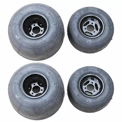 Set (x4) Go Kart Road Wheels 10x4.50-5 / 11x7.10-5 Rim + Tyre • $272.95