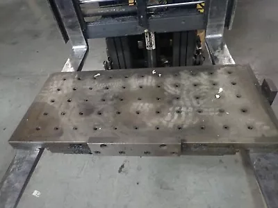 Steel Welding Layout Weld Table Plates 39.5  X 16  X 5   Tapped & Drilled • $500