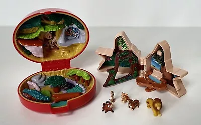 TWO Disney Lion King Mini Play Sets With 5 Figures - Vintage • $40