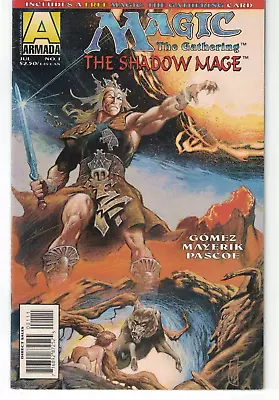 Magic The Gathering The Shadow Mage #1 July 1995 Art By Val Mayerik Acclaim • £4.82