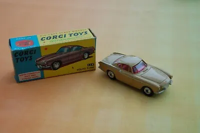 Corgi Toys 228 Volvo P. 1800 Rare  Beige Colour C/w Original Box • £69.99