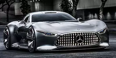 MERCEDES BENZ AMG VISION GRAN TURISMO CONCEPT CAR POSTER PRINT 18x36 9MIL PAPER • $34.95