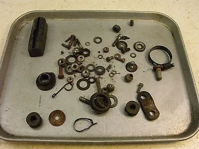 1970 Aermacchi Harley Ss 250 350 S407~ Misc Hardware Nuts Bolts Ect • $26.13