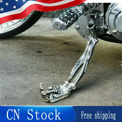 Motorcycle Kickstand Motorbike Side Stand Middle Finger Joint 15CM Holder • $21.49