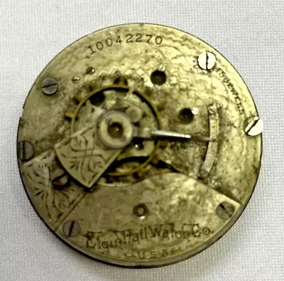 Vintage Elgin National Watch Co. Round Pocket Watch Movements #10042270 (#59) • $20