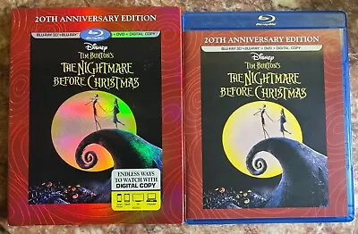 The Nightmare Before Christmas (Blu-ray Disc 2013 3-Disc Set 20th Anniversary • $25