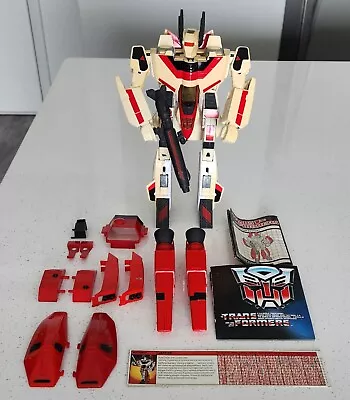 Jetfire G1 Transformers Hasbro 1985 Vintage Complete • $103.50