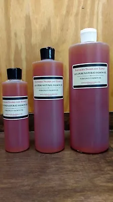 Salmon Oil 100%  Pure Uncut Trapping Raccoon Mink Otter Coyote Lure Ingredents • $13.49