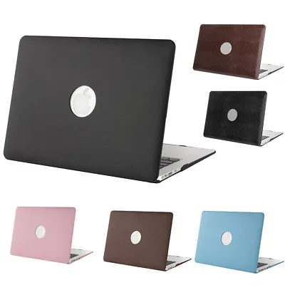 Mosiso Laptop Cover Case For Macbook Air Pro 13 Retina Apple Logo Cut Out 2015 • $14.24