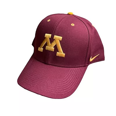 Nike Minnesota Golden Gophers Baseball Softball Fitted Cap Hat New Deadstock • $18.74