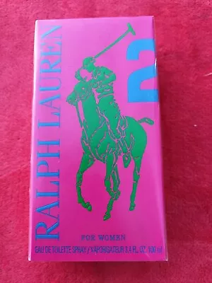 Ralph Lauren Big Pony Pink #2 3.4oz Women's Eau De Toilette • £32.50