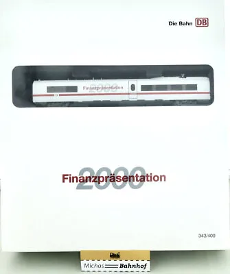 Märklin Financial Presentation 2000 DB Ice 3 H0 1:87 Limited Boxed HB3 Å • $1448.16