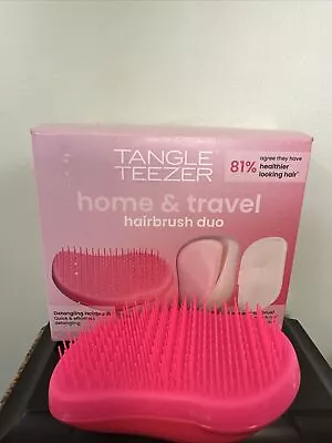 Tangle Teezer Hair Brush Pink New In Box  • £4.99