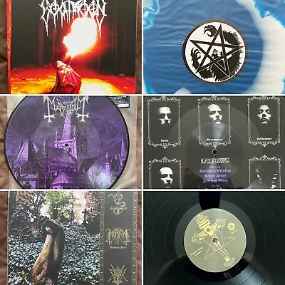 Goatmoon Mayhem Horna 3 Vinyl Lot Grand Belial’s Key Vothana Drowning The Light • $86.97