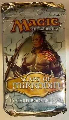 1 X MTG Magic The Gathering SCARS OF MIRRODIN  Booster Pack • $14.90