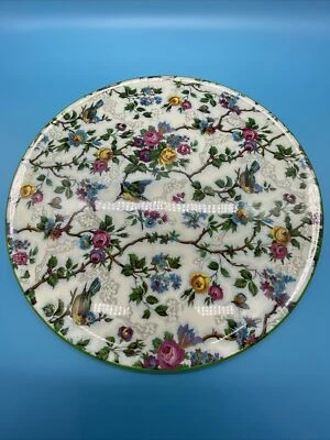 $28 • Buy Royal Tudor Ware - Cake Plate 11  (Lorna Doone Chintz) Barker Bros England VTG