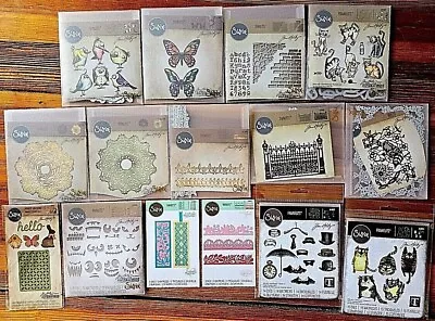 Choose Among 15 Classic New & Unused Sizzix Framelits Thinlits Dies Tim Holtz • $15