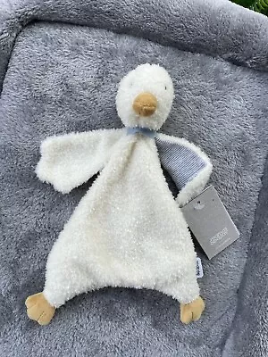 Mamas And & Papas Duck Baby Comforter Soother Blanket Soft Toy Chick Blankie • £17