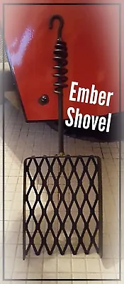 $65 • Buy Fireplace / Box Stove Ember Shovel, 18  Or Custom Length, Blacksmith Made