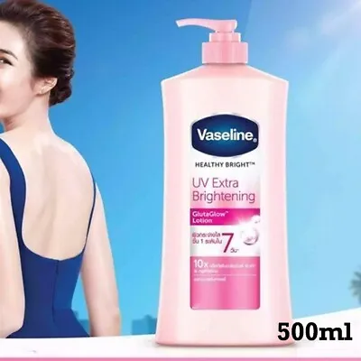 Vaseline UV Extra Brightening Intensive Care Repair Body Lotion 500 Ml.(17.63oz) • $39.98