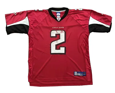 Matt Ryan #2 Atlanta Falcons Red Reebok NFL On Field Football Jersey XL Faded • $9.99