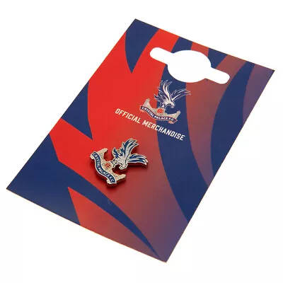 £4.95 • Buy Crystal Palace FC Crest Shaped Metal Pin Badge With Butterfly Clasp Fixing Gift