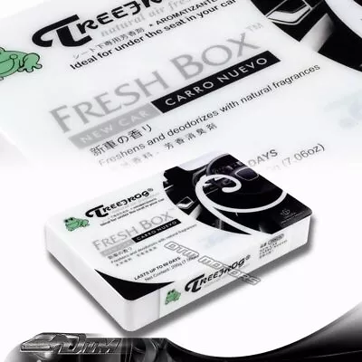 New Car Scent - TreeFrog Natural Xtreme Fresh Box Car Air Freshener Universal • $9.20