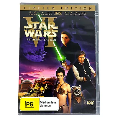 Star Wars - Episode VI - Return Of The Jedi - 1983 - R4 DVD - Limited Edition • $8