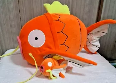 Pokemon Center Original  Magikarp Suffed Toy Set Pokémon Fit Magikarp 2018 • $75