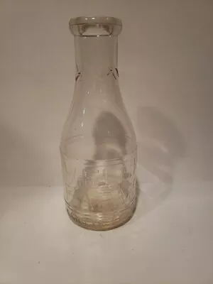 Welsh Farms - One Quart Milk Bottle - Long Valley NJ • $25