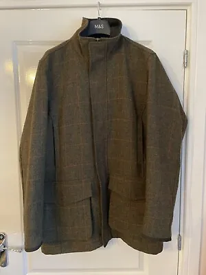 Musto Tweed Shooting Coat / Jacket Size Large • £250