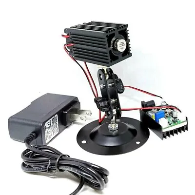 TTL 850nm 1000mW IR Dot Adjustable 1W Laser Diode Module 12V Driver Fan Holder • $59.49