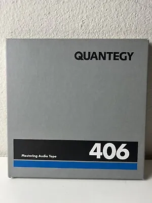 New NOT Sealed Quantegy 406 7  1/4  1200 Ft Mastering Reel  Audio Tape • $25.99